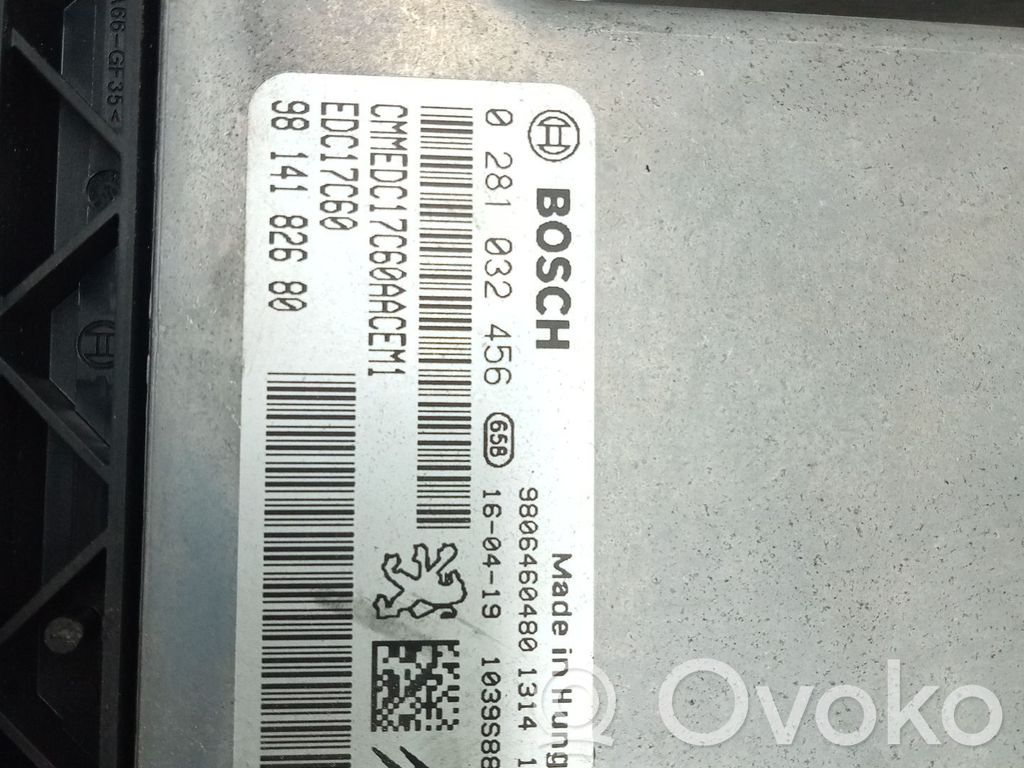 Unitate control motor/modul ECU   1614413480,9814182680