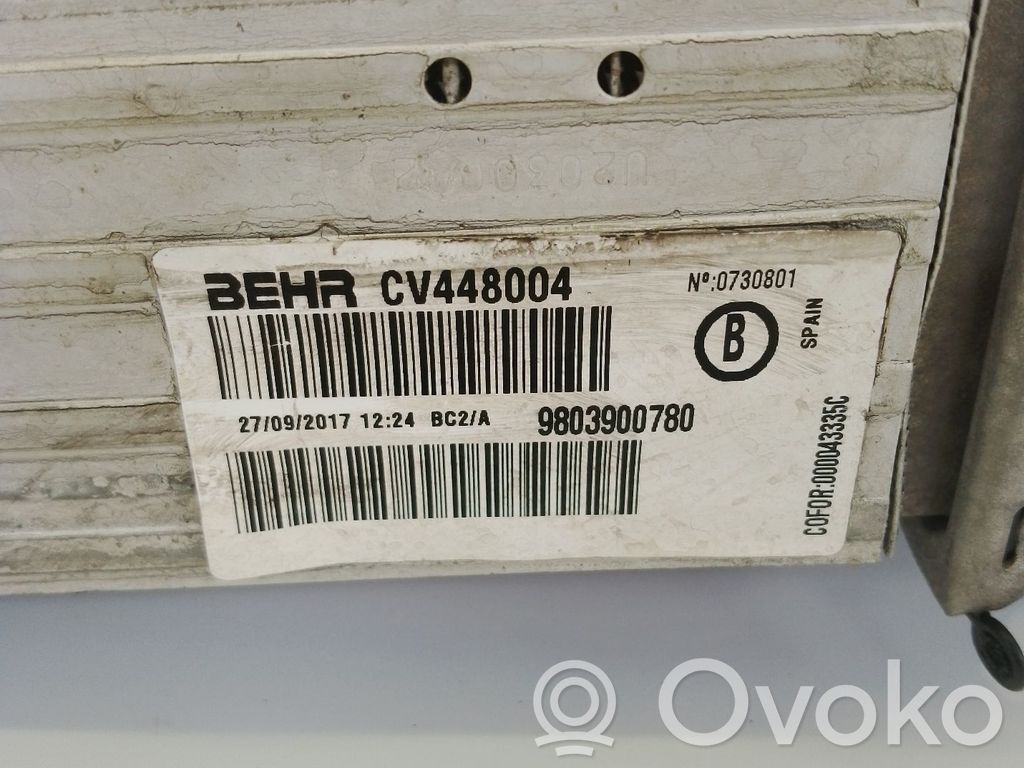 Citroen C3 Radiator intercooler 