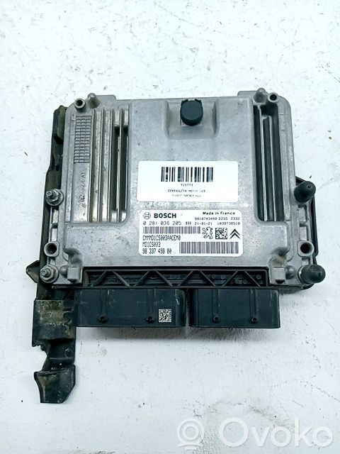 Peugeot Partner III Centralina/modulo motore ECU 