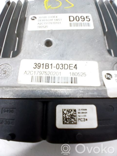 Unidad de control/módulo ECU del motor   391B103DE4,391B503DE4,391A503DE4