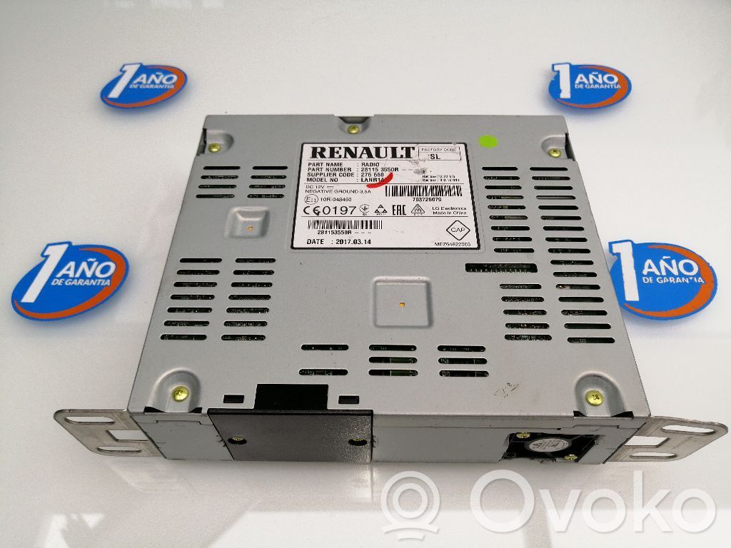Renault Kadjar Panel / Radioodtwarzacz CD/DVD/GPS 
