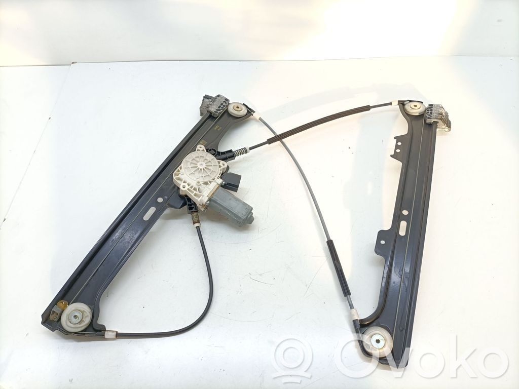 BMW 5 E60 E61 Regulador de ventanilla eléctrico de puerta delantera 