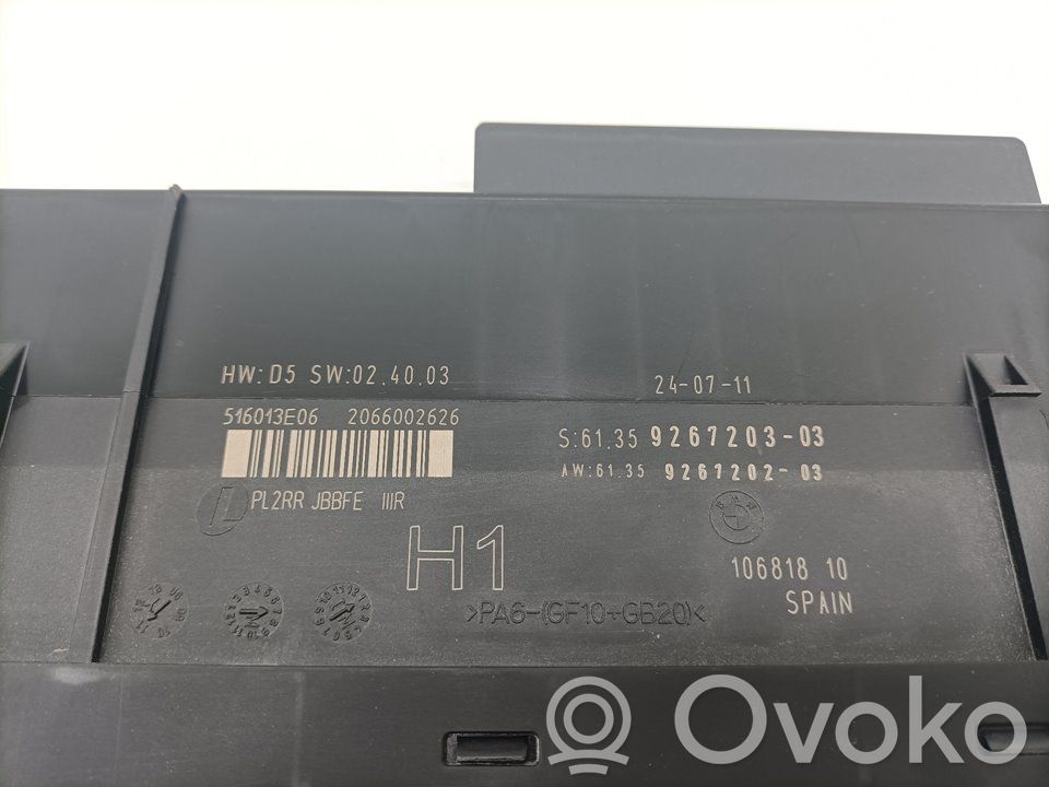 BMW 3 E90 E91 Modul de control caroserie central 