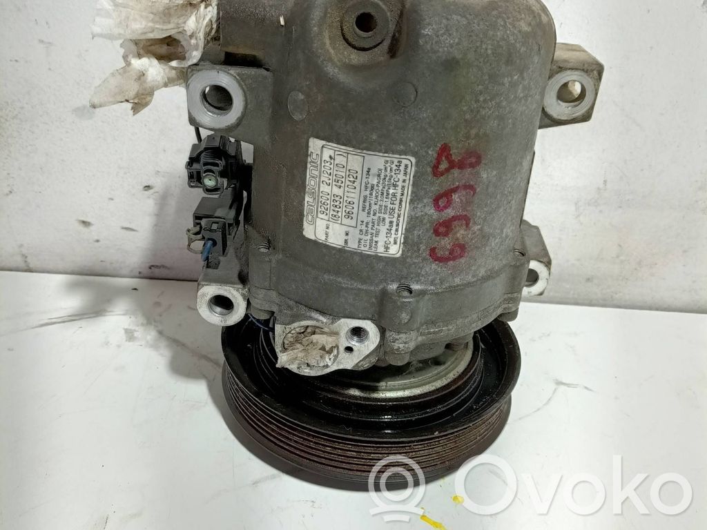 Compresor (pompă) aer condiționat (A/C)   926002J203,926002J203,9606110420