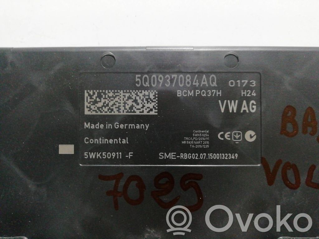 Modulo di controllo del corpo centrale   5Q0937084AQ,5Q0937084AQZ00