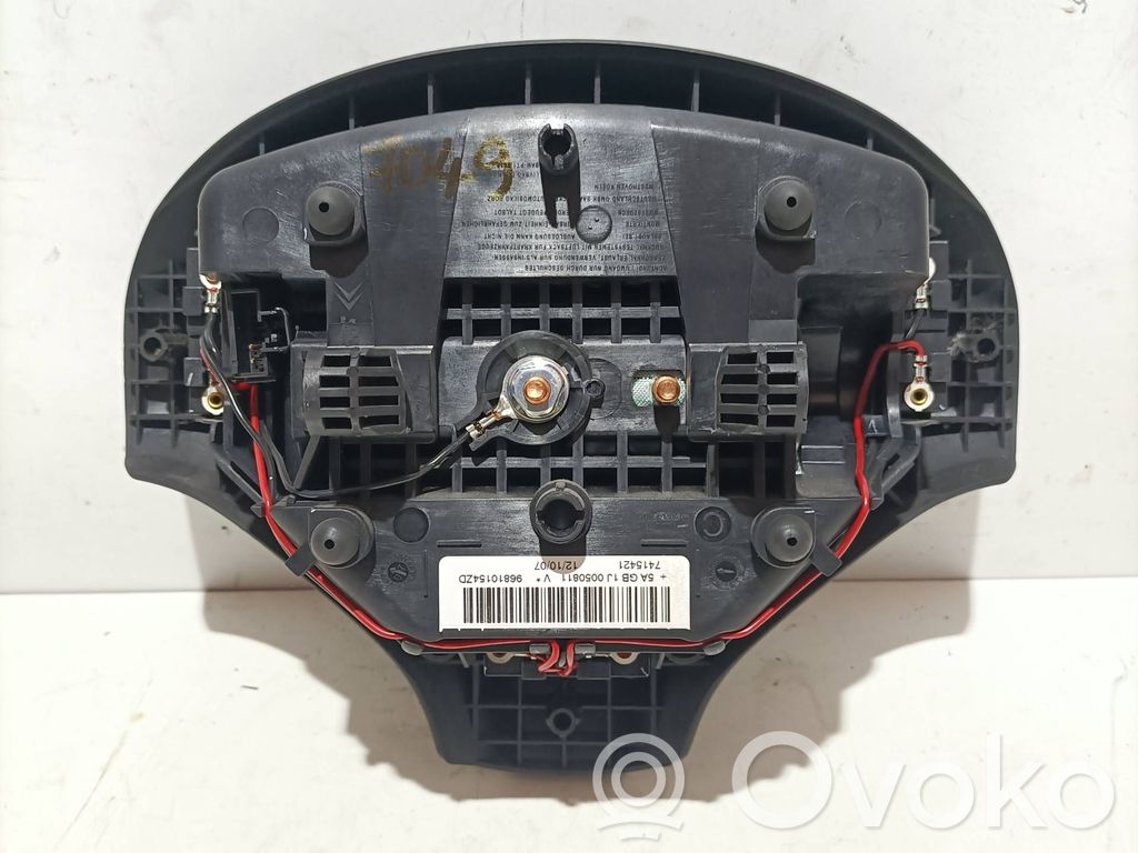 Ohjauspyörän turvatyyny   96810154ZD,96810154ZD