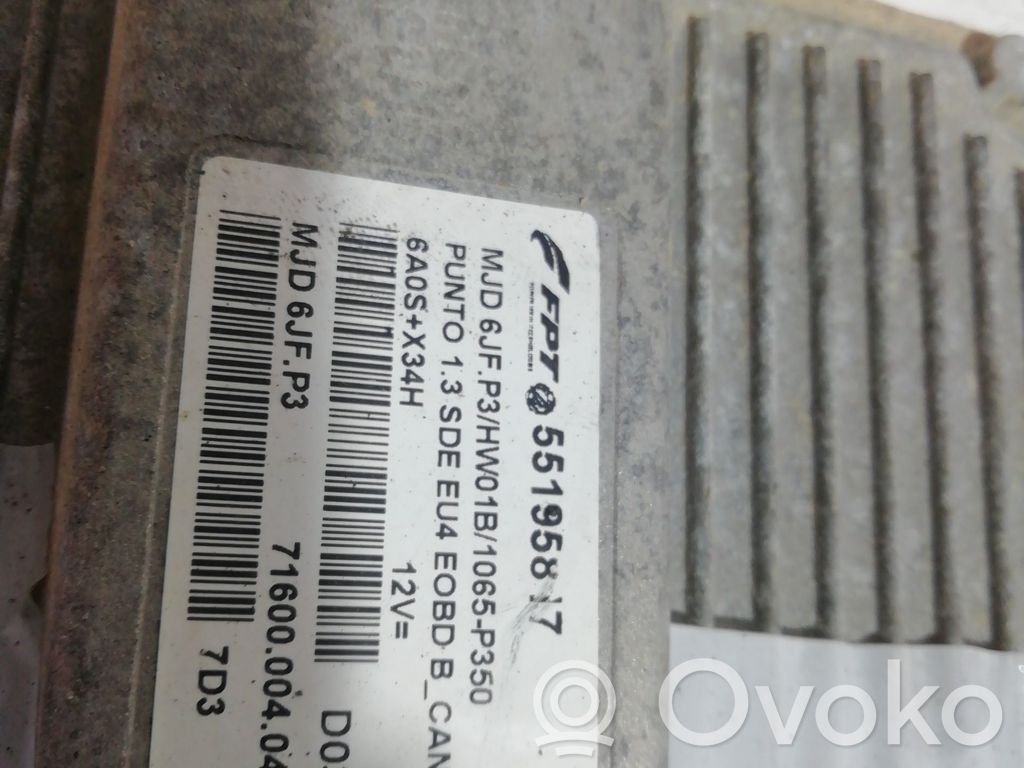 Fiat Punto (188) Centralina/modulo motore ECU 
