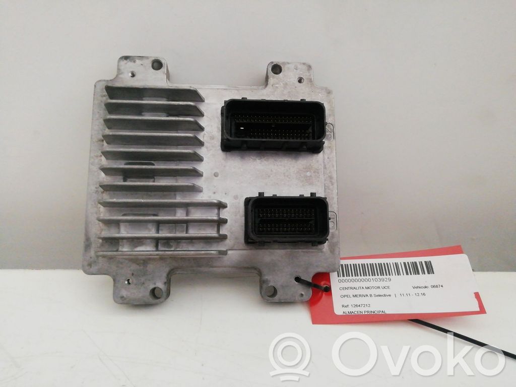 Chevrolet Meriva Centralina/modulo motore ECU