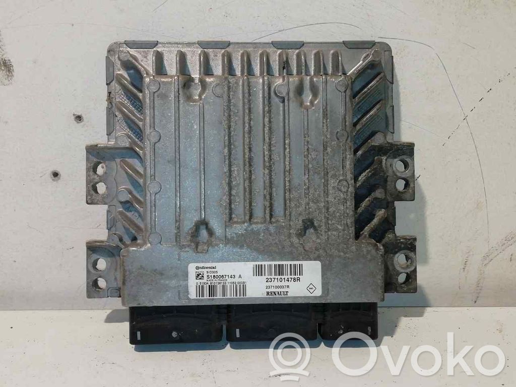 Renault Megane III Unité de commande, module ECU de moteur
