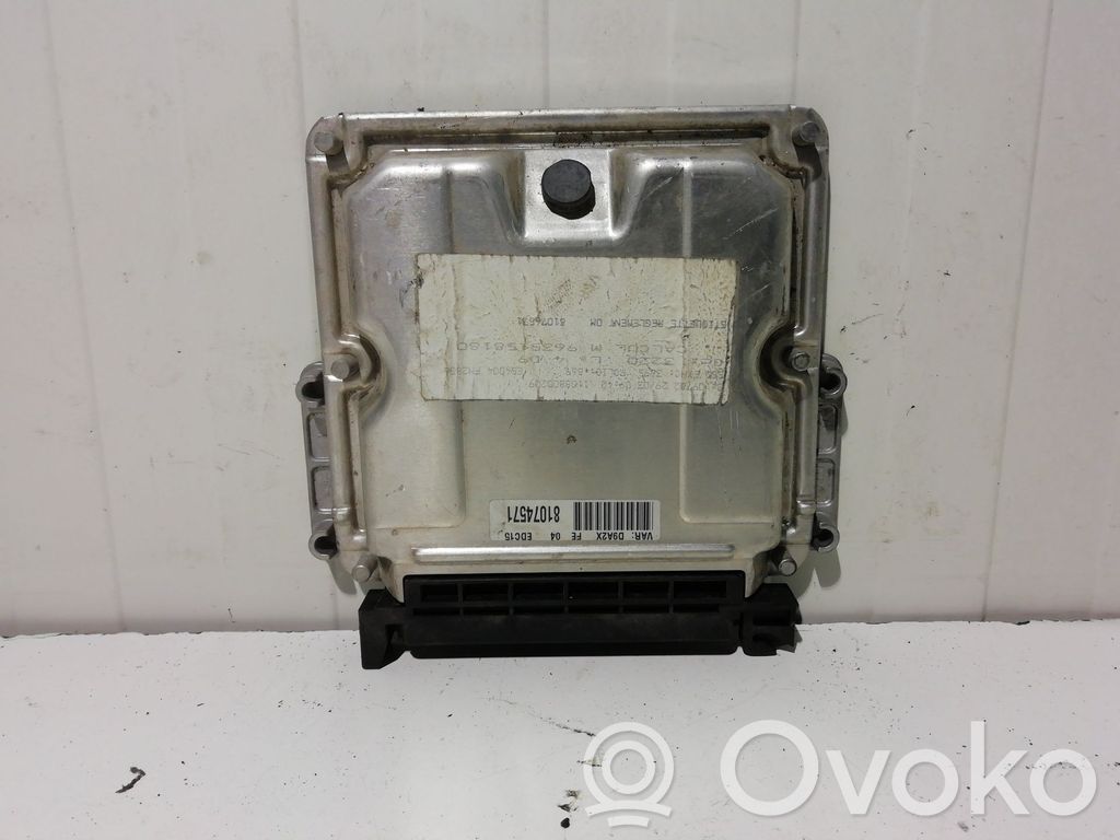 Unité de commande, module ECU de moteur   9635158180,9635158180