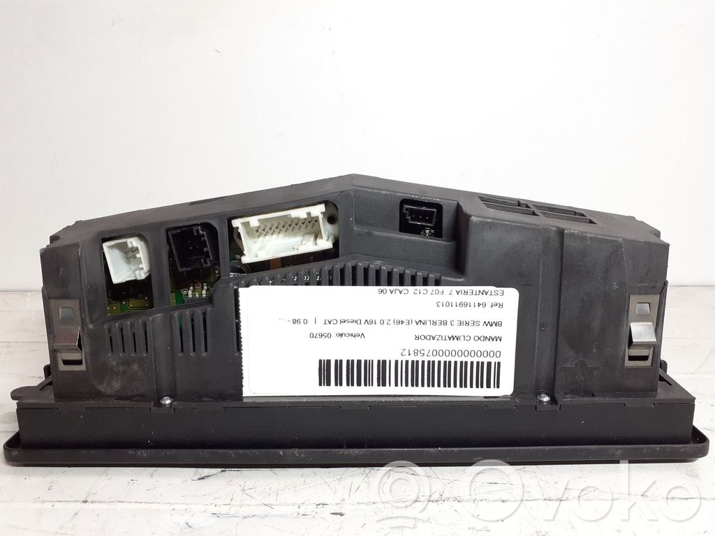 Climate control unit   64116911013,64116911013,64116911013