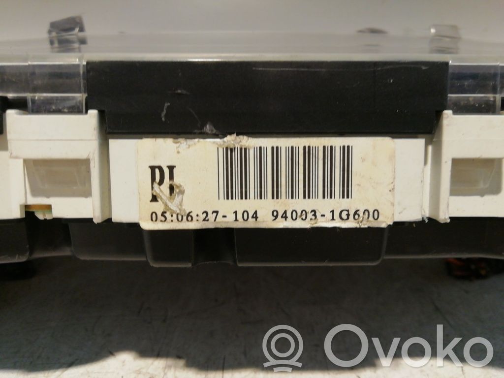 Nopeusmittari (mittaristo)   940031G600,940031G600