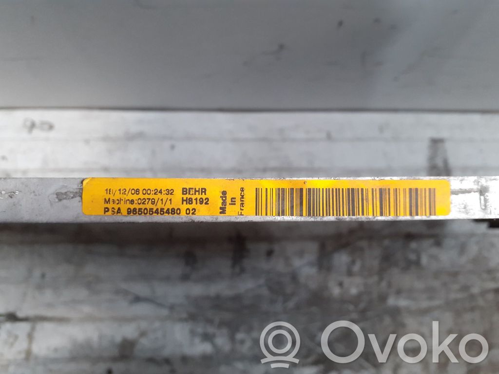 Radiatore aria condizionata (A/C) (abitacolo)   9650545480,9650545480