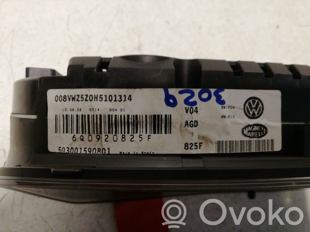 Volkswagen Polo III 6N 6N2 6NF Tachimetro (quadro strumenti)