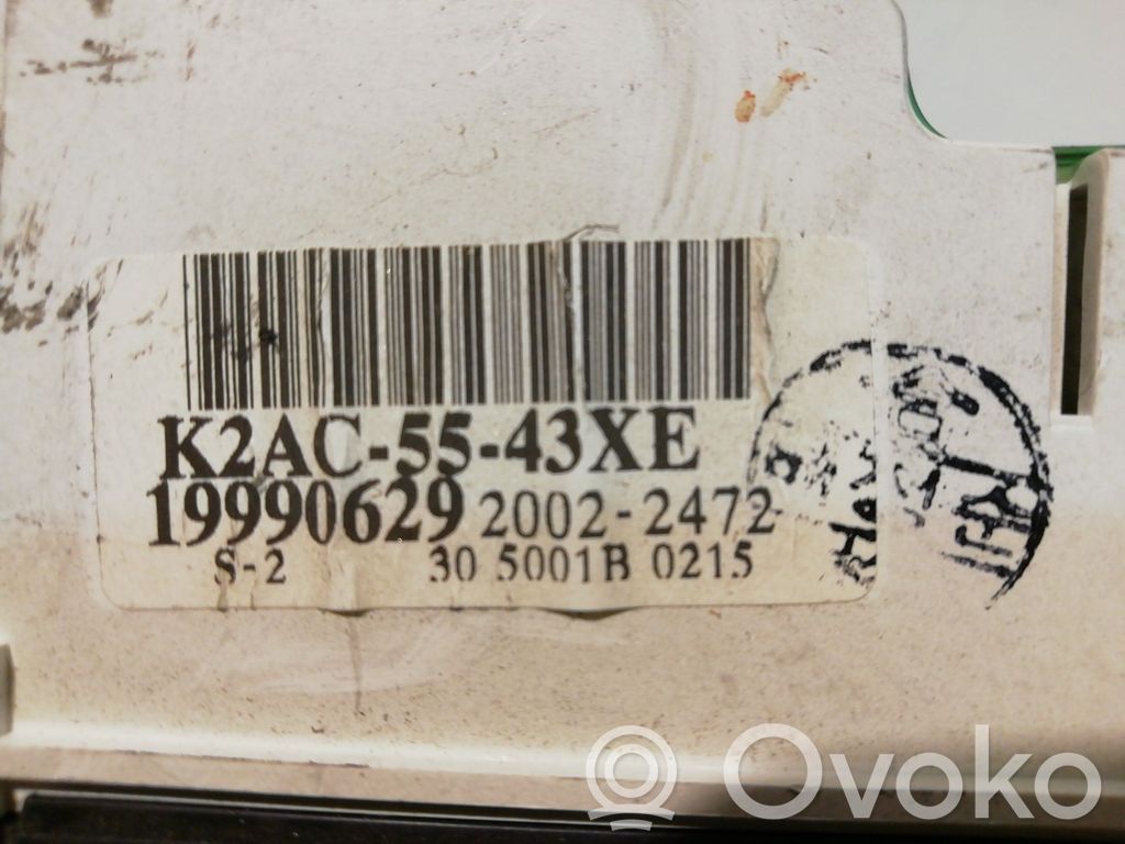 Geschwindigkeitsmesser Cockpit   K2AC5543XE,K2AC5543XE