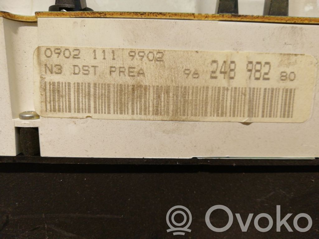 Citroen Xantia Tachimetro (quadro strumenti) 