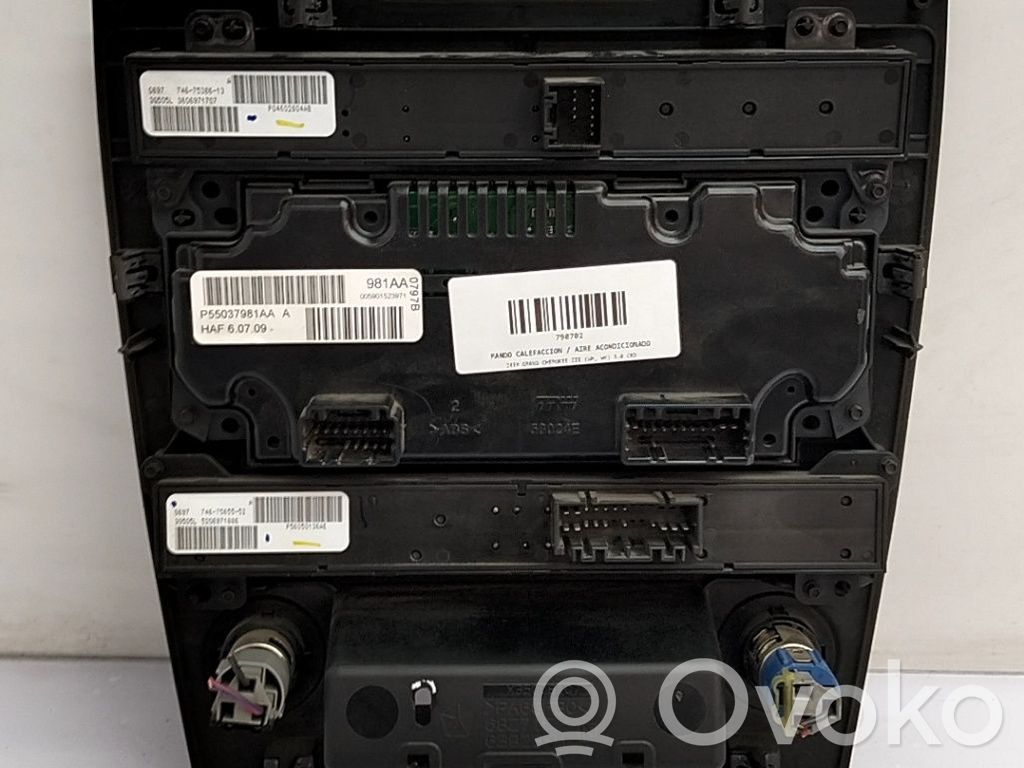 Unitate control climatizare   P55037981AA,P04602804AB,P56050136AE