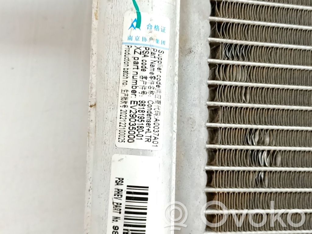 Radiator răcire A/C (condensor)   9818195180
