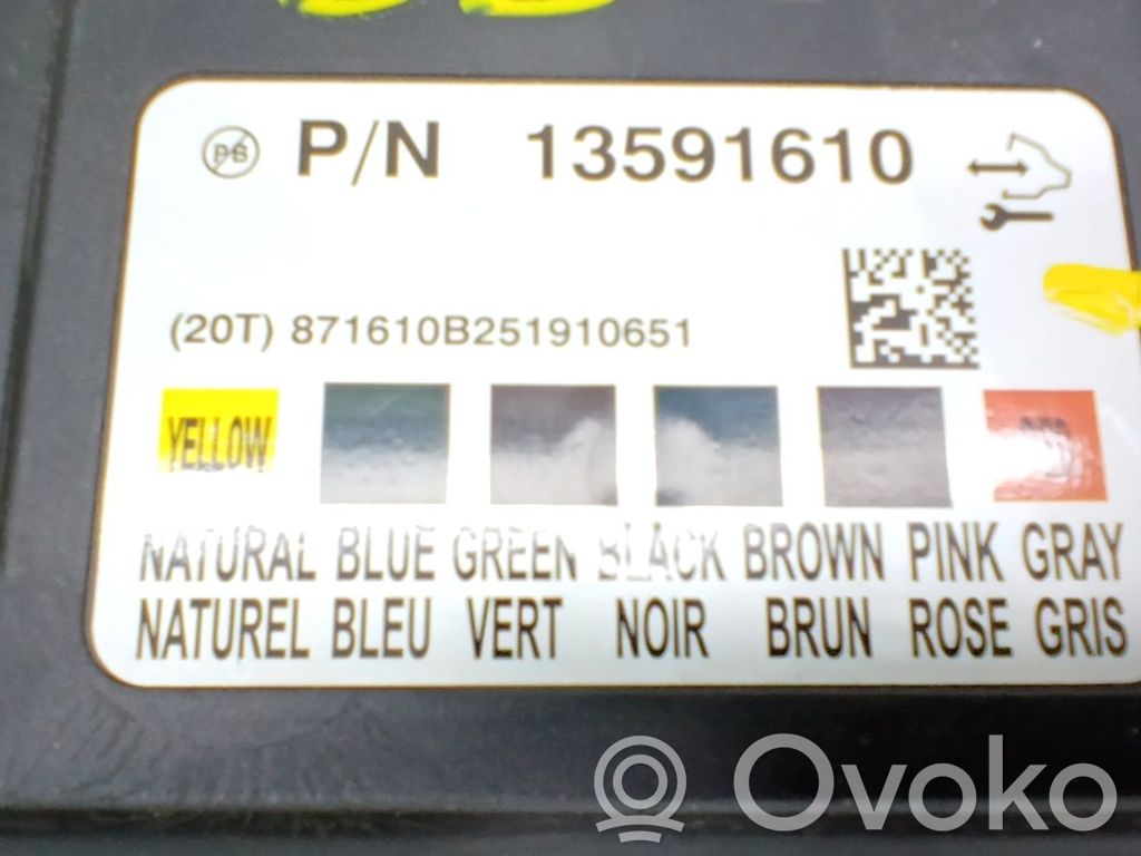 Opel Astra J Modul de control caroserie central 