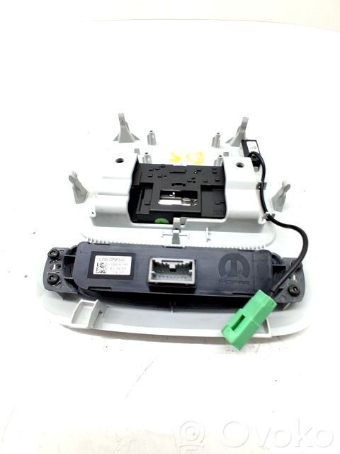 Fiat 500E Headlining lighting console trim 