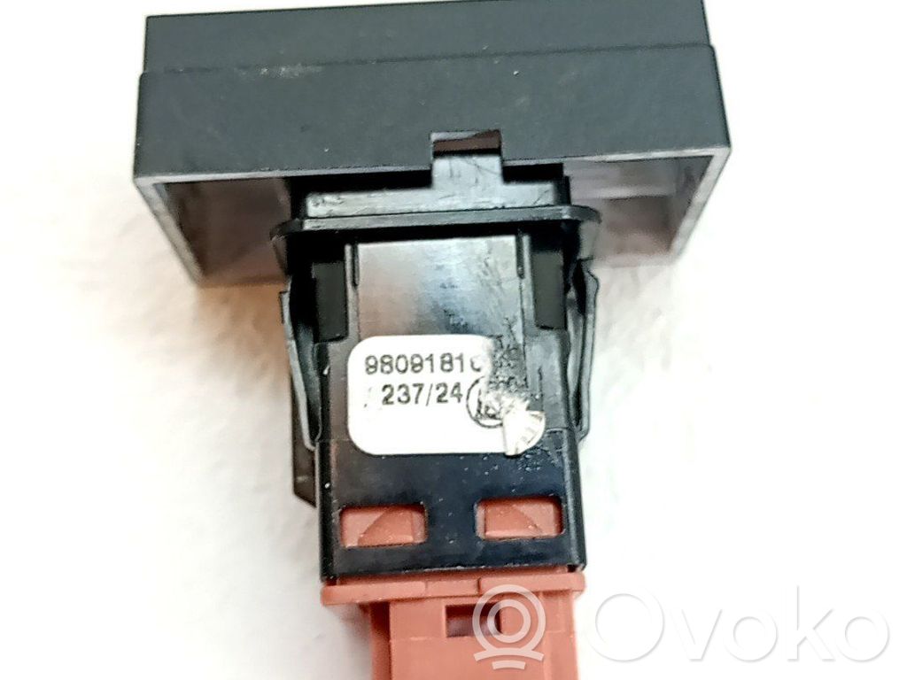 Botón interruptor de luz de peligro   98091816ZD