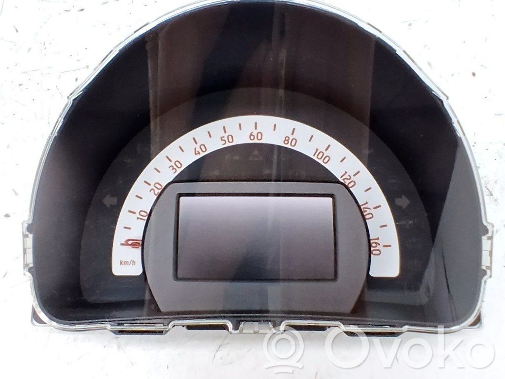 Smart ForTwo II Vitezometru (grup de instrumente) 