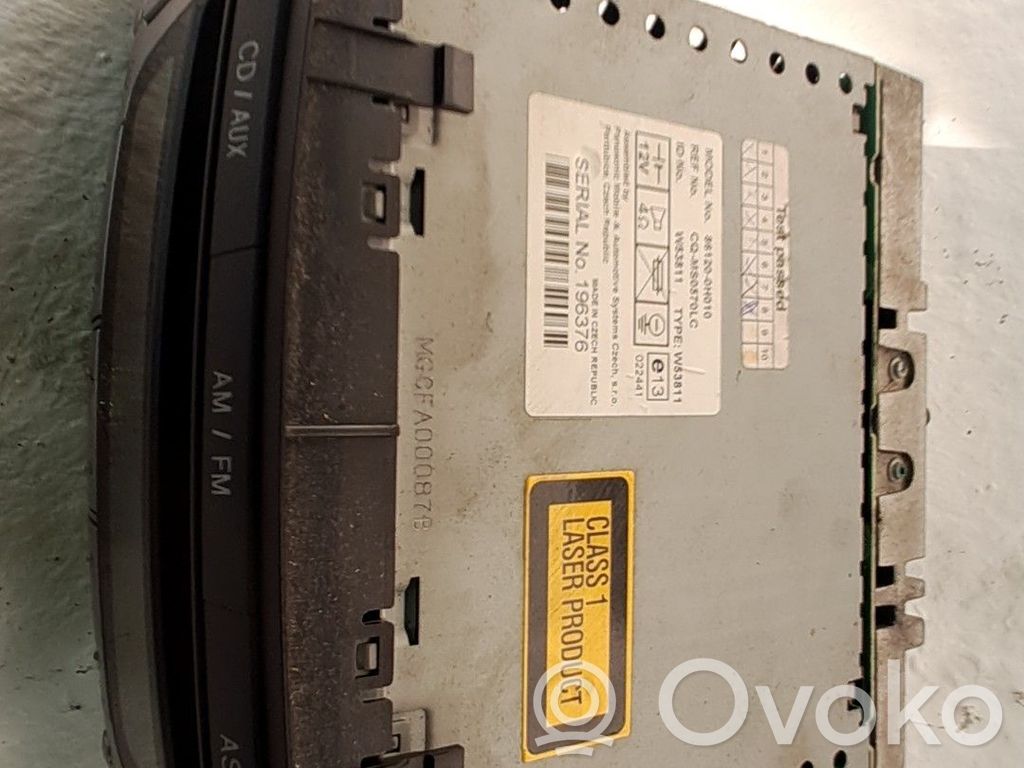 Panel / Radioodtwarzacz CD/DVD/GPS   6564K6