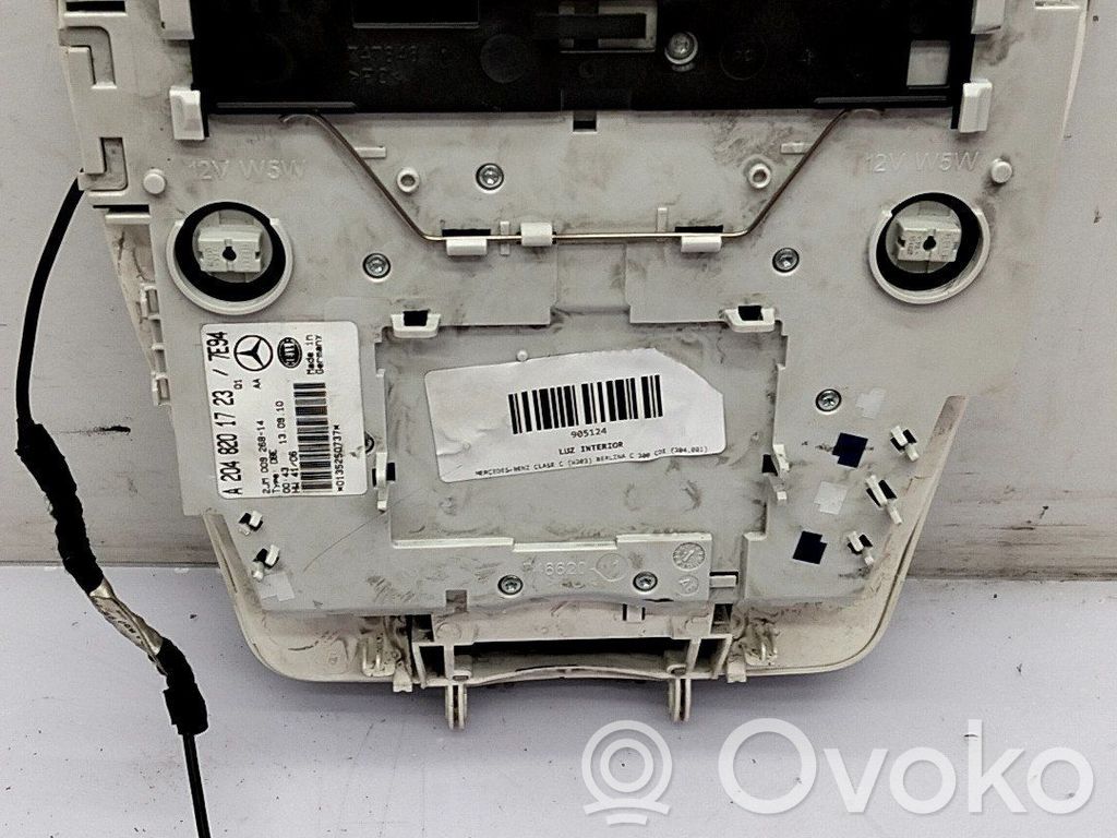 Mercedes-Benz C W203 Ramă consolă lumini plafon