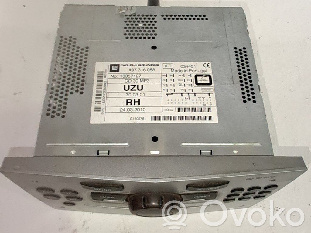 Radio / CD-Player / DVD-Player / Navigation   13357127