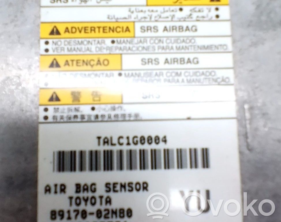 Toyota Corolla E110 Module de contrôle airbag 