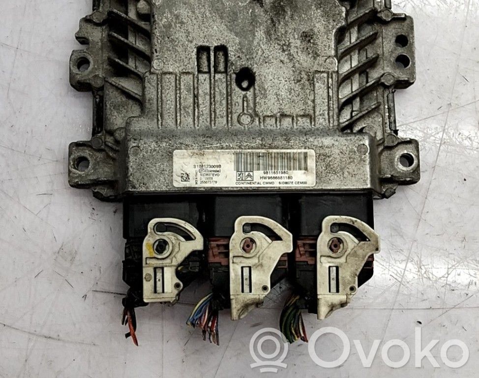 Peugeot 308 Unité de commande, module ECU de moteur 