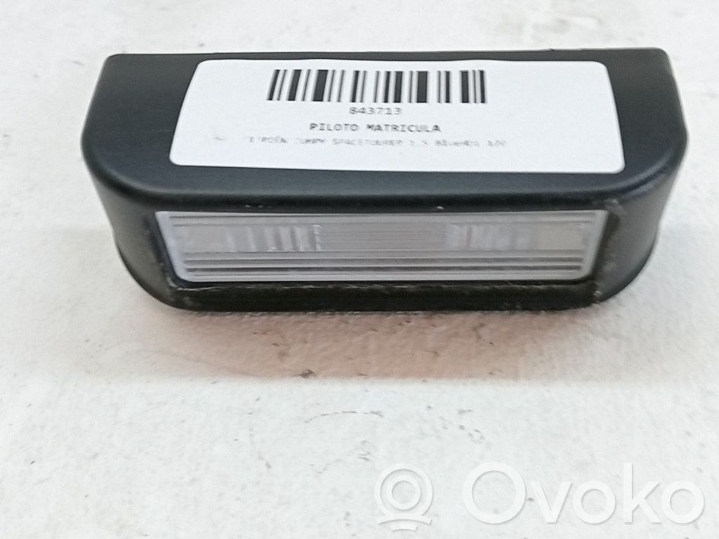 Lámpara/piloto de matrícula   6340G7