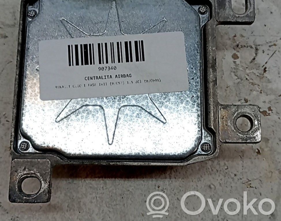 Renault Clio I Airbag control unit/module 