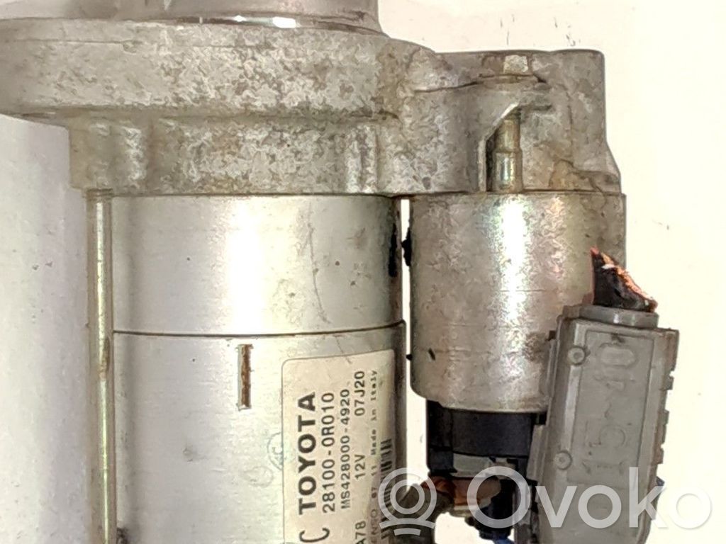 Toyota Corolla Verso AR10 Motorino d’avviamento