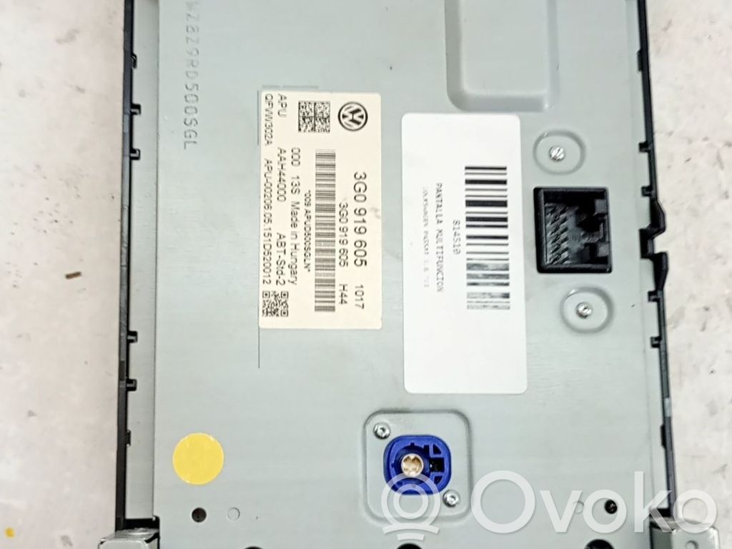 Schermo del visore a sovrimpressione   3G0919605