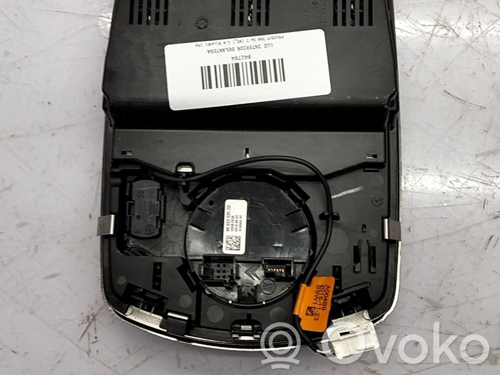Peugeot 508 Consola de luz del techo 