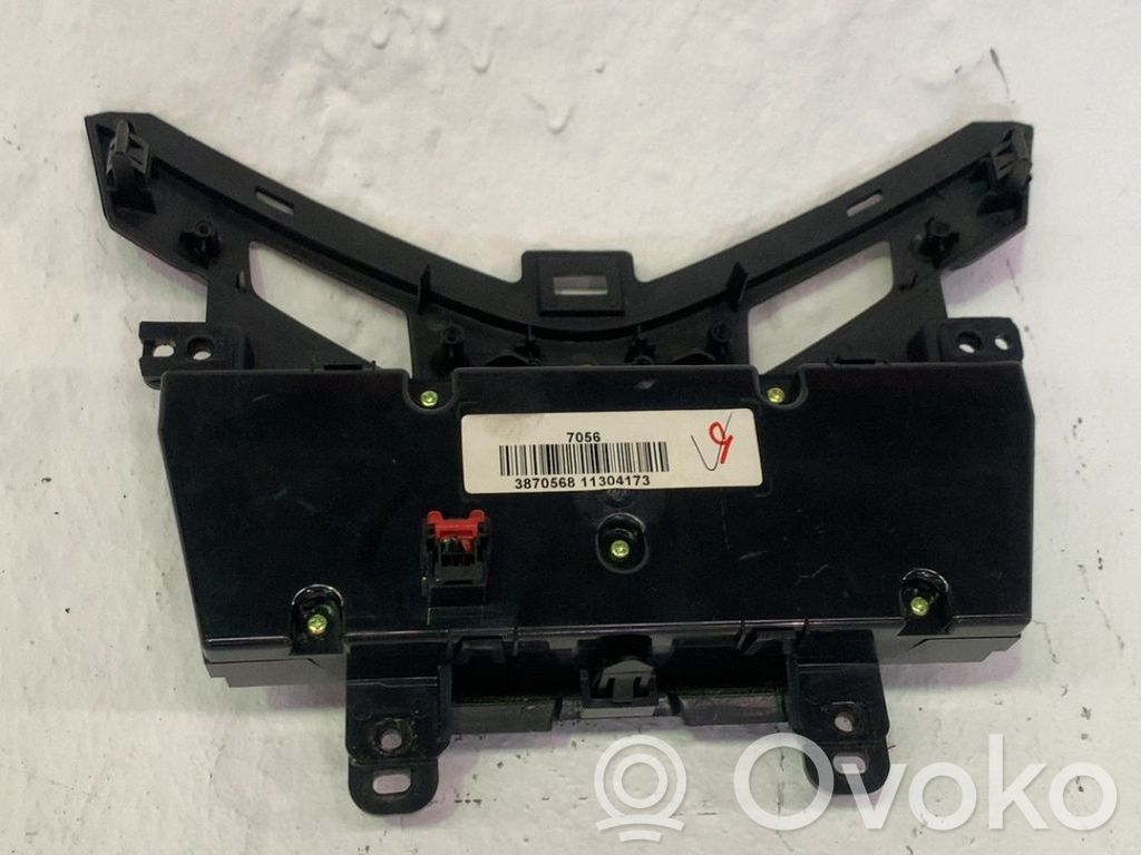 Chevrolet Cruze Climate control unit 