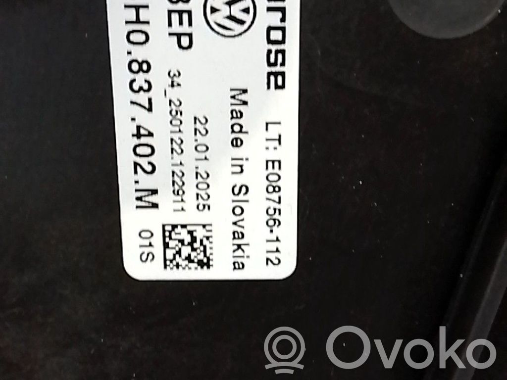 Regulador de ventanilla eléctrico de puerta delantera   5H0837462G,5H0837402M