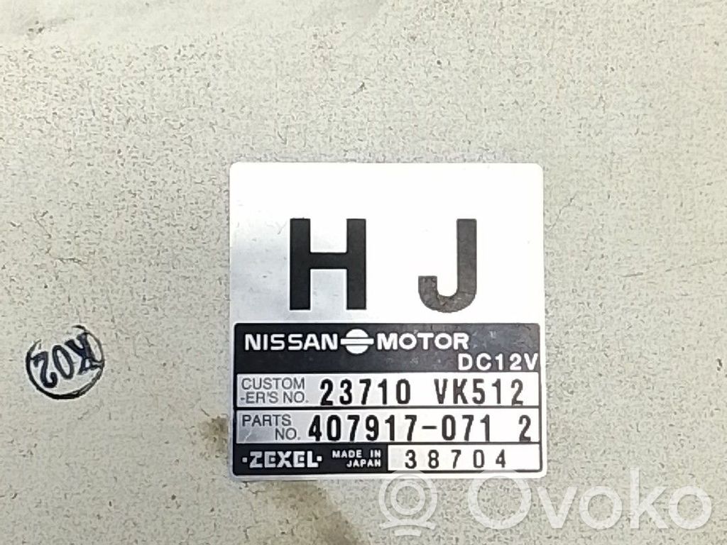 Nissan Navara D22 Unidad de control/módulo ECU del motor