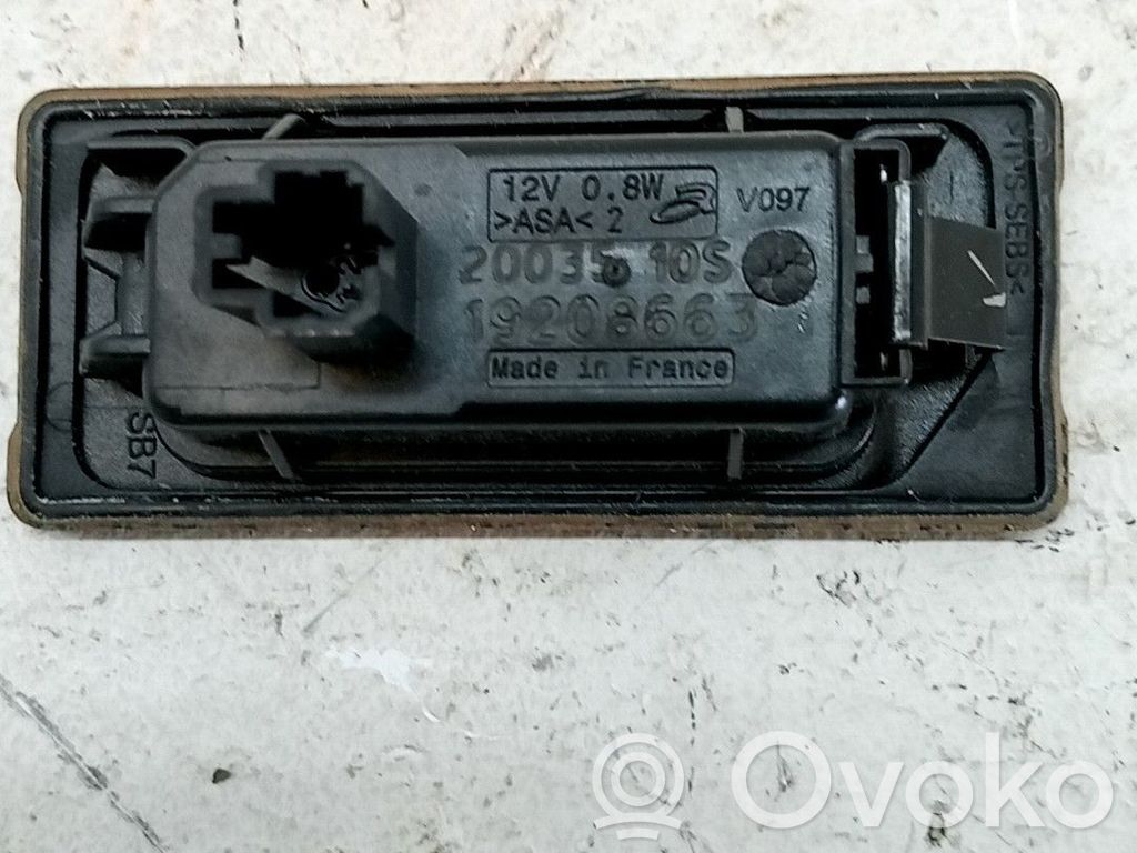 Lampă număr   5NA943021