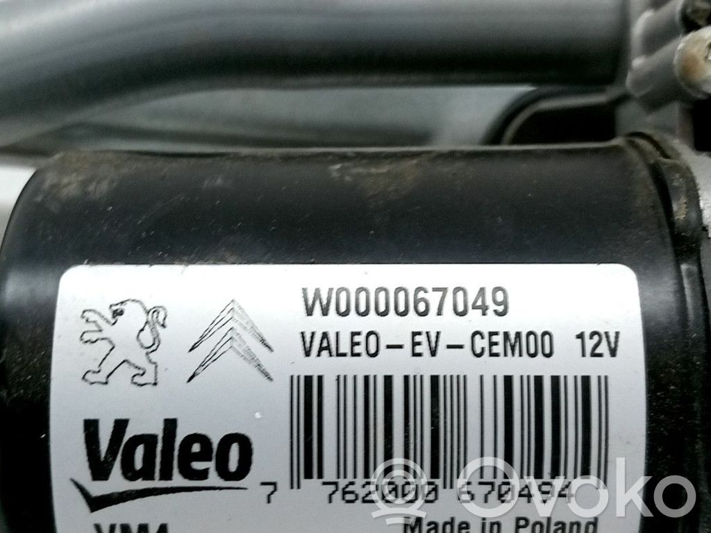 Motor del limpiafaros delantero   6405J2