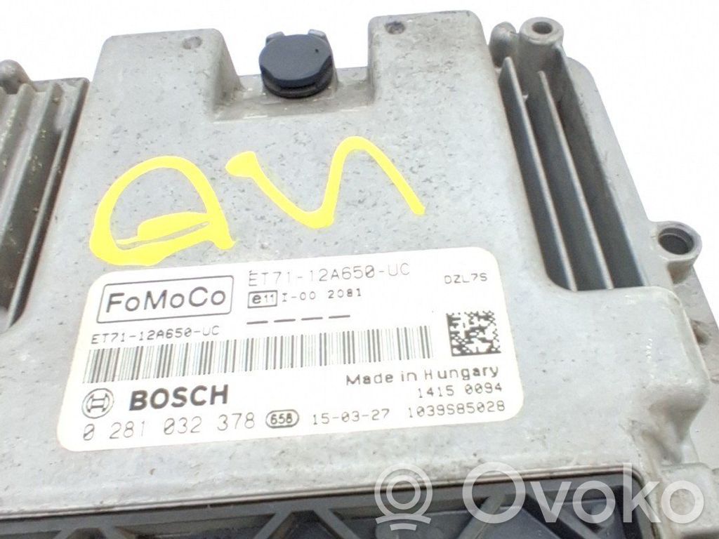 Ford Transit Courier Engine control unit/module ECU 