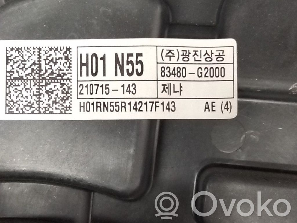 Hyundai Ioniq Alzacristalli elettrico della portiera anteriore 