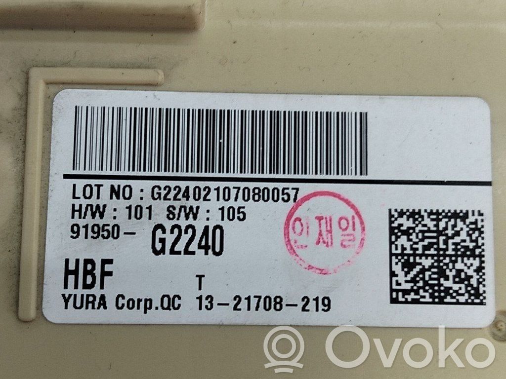 Hyundai Ioniq Módulo de fusible 