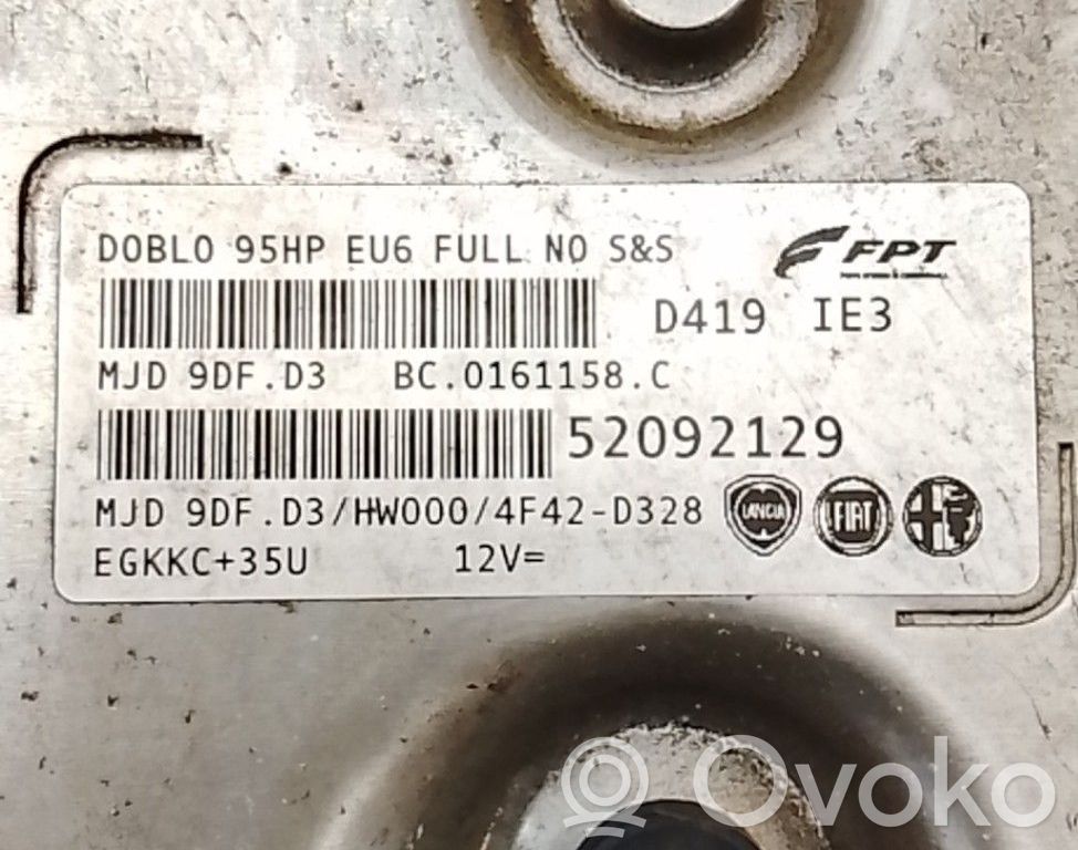 Engine control unit/module ECU   52092129