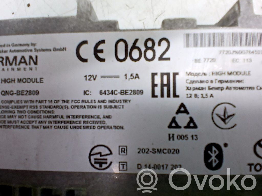 Toyota C-HR I Modulo di controllo del corpo centrale