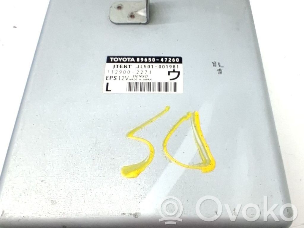 Toyota Prius (NHW20) Unitate/modul comandă servodirecție 