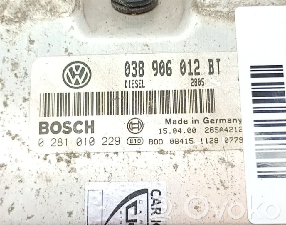 Unitate control motor/modul ECU   038906012BT