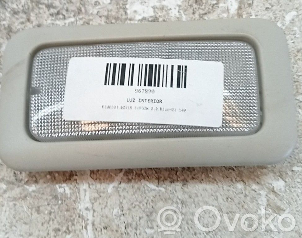 Peugeot Boxer Ramă consolă lumini plafon 
