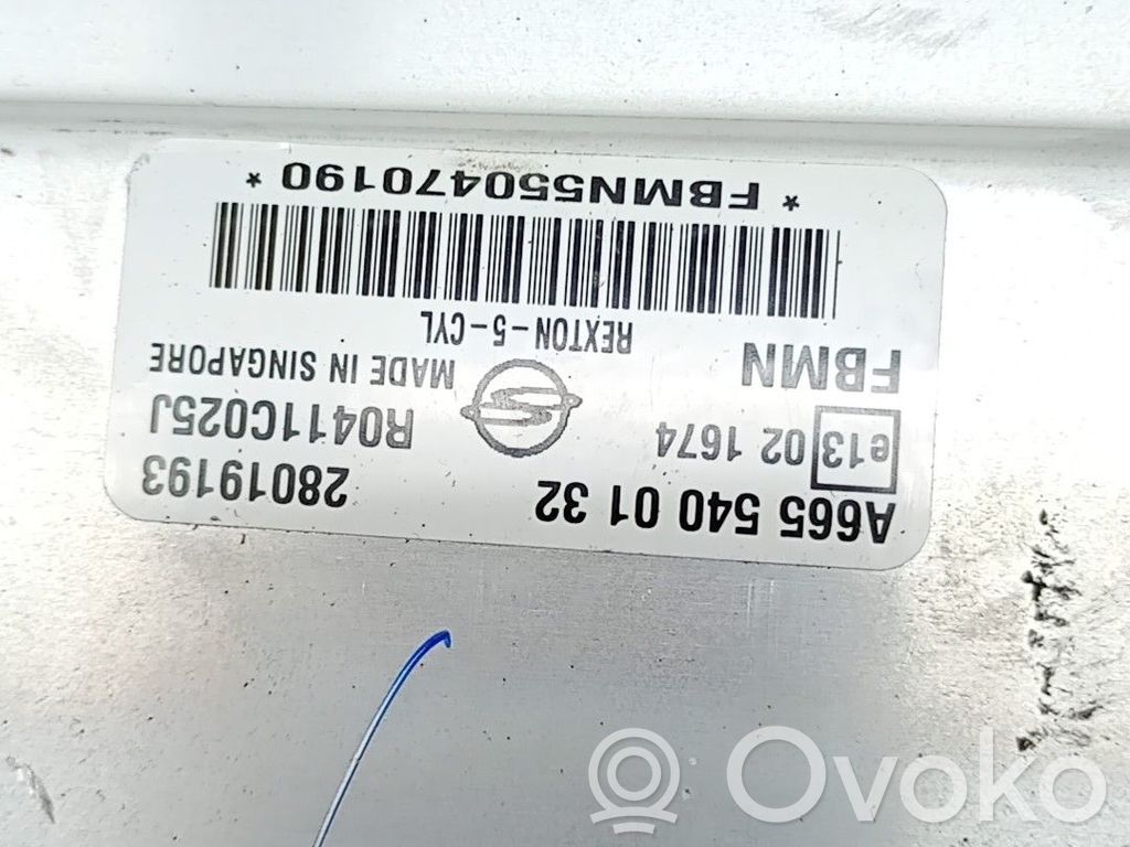Unitate control motor/modul ECU   6655400132,A6655400132
